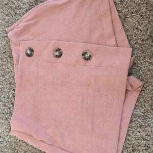 La Hearts Dusty Pink Shorts